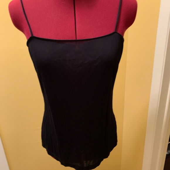 Akris sheer top with embroidered front and adjustable camisole 🔴 - Picture 10 of 16